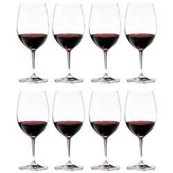 Riedel Veritas Cabernet / Merlot Wine Glasses, Box of 8